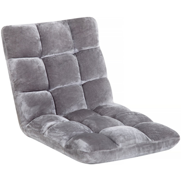 Trule Reclining Floor Game Chair in Gray Wayfair